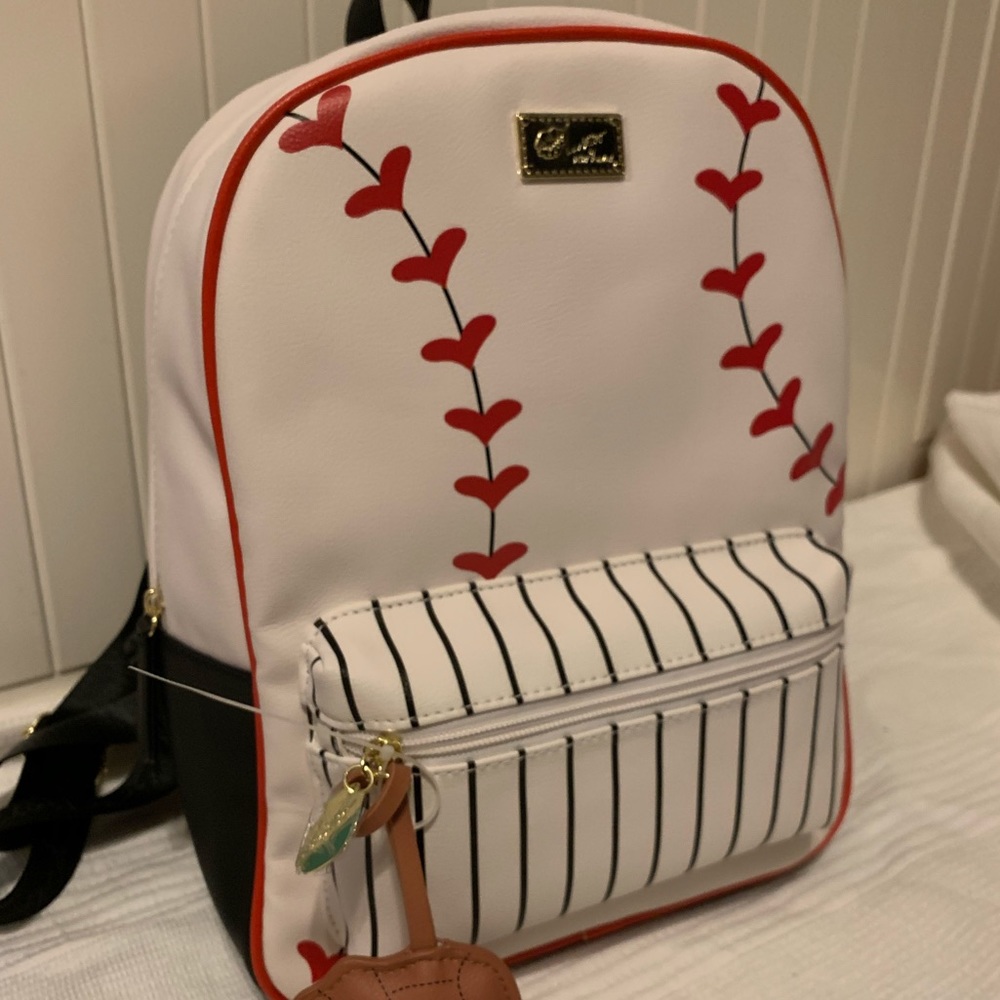 Betsey Johnson Baseball Backpack